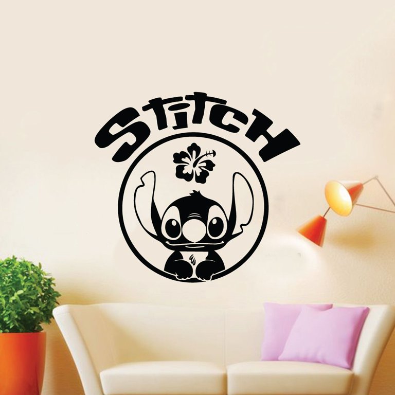 Stitch Wall Decal Vinyl Sticker Nursery Wall Decor Sign Stitch