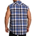 thumbnail image 4 of Yaoyar Mens Sleeveless Shirt Casual Summer Tank Top Button Up Sleeveless Beach Shirts with Chest Pocket, 4 of 8