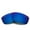 Ice Blue Coated - Polarized, variant on Walleva 24K Gold Polarized Replacement Lenses for Oakley New Square Wire 3.0 Sunglasses