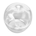 thumbnail image 1 of Hamster Sand Bath Box | Apples-shaped Hamster Sand Bath Box | Transparent Small Pets Sand Bath Box Suitable For Hamsters Mice Lemming Gerbils Or  Small Pets, 1 of 6