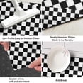 thumbnail image 3 of Black and White Checkered Pattern Kitchen Rug Mat,Kitchen Runner Rugs Non Skid Washable,Decorative Kitchen Floor Mats for Kitchen,Sink,Laundry,17"X47", 3 of 5