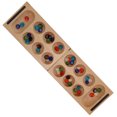 thumbnail image 5 of WE Games Folding Mancala - Solid Wood Board & Glass Stones, 5 of 10