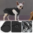 thumbnail image 3 of Unique Bargains Dog Cat Warm Vest Small Dog Cat Jumpers Black L, 3 of 7