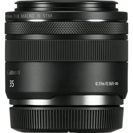 Canon - RF35mm F1.8 Macro IS STM Macro Lens for EOS R-Series Cameras - Black