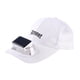 thumbnail image 4 of Sombreros de visera con ventilador, sombrero de playa, sombrero para el sol, para acampar al aire libre, mochilero, viajes, 4 of 9