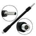 thumbnail image 3 of Flexible Extension Shafts for Drilling Compatible with Electric Drill 3 Pieces 129mm Black Plastic, 3 of 11