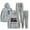 Grey, variant on DD Osama New Wave Tour 2025 Men/Women Fall Suit Hoodies Sportswear Hooded Ankle Banded Pant Two Piece Set