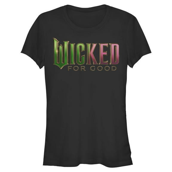 Juniors Wicked: For Good Official Tonal Logo T Shirt