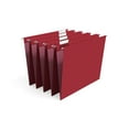 thumbnail image 4 of HITOUCH BUSINESS SERVICES Hanging File Folder 5-Tab Letter Size Red 25/Box TR163535, 4 of 6