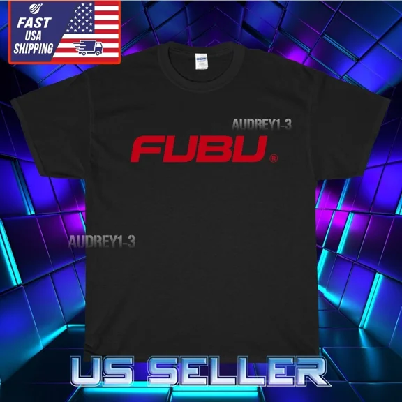 Reprint Rare NEW SHIRT FUBU MEN'S LOGO T-SHIRT UNISEX FUNNY AMERICAN USA SIZE S-5XL