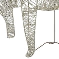 thumbnail image 5 of vidaXL Christmas Decoration Gold Reindeer and Sleigh with LEDs Christmas Lighting, 5 of 10