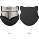 thumbnail image 5 of Kalimba acrílico en forma de zorro con 17 teclas, incluye estuche, martillo de afinación y accesorios (color aleatorio) - Instrumento musical portátil ideal para regalos., 5 of 6