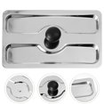 thumbnail image 3 of HLONK Stainless Steel 2-Slice Toaster Cover for Kitchen Appliances, 3 of 4