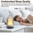 thumbnail image 3 of TopWell Glass Oil Diffuser Ultrasonic Aromatherapy Essential Oil Diffuser with Adjustable Mist Mode Safety Waterless Auto Shut-Off and 7-Color LED Night Lights for Woman Home Office Baby, 3 of 8