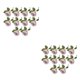 thumbnail image 2 of Ramo de flores artificiales Yuarrent 10 piezas Núcleo morado, 2 of 6