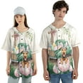 thumbnail image 4 of Easter Egg Airedale Terrier Bunny Ear Welcome Spring Truck All Over Print 3D Baseball Shirt Dale Waterside Dog Lover Softball Sport - 12002, 4 of 6