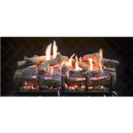 Grand Canyon LAFV-24-EN 24 in. Lava Front View Electronic Ignition Burner - Natural Gas