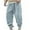 Light Blue, variant on ZQUUVOU Men's Baggy Sweatpants Elastic Waist Drawstring Wide Leg Sweatpants Casual Loose Baggy Joggers With Pockets Black
