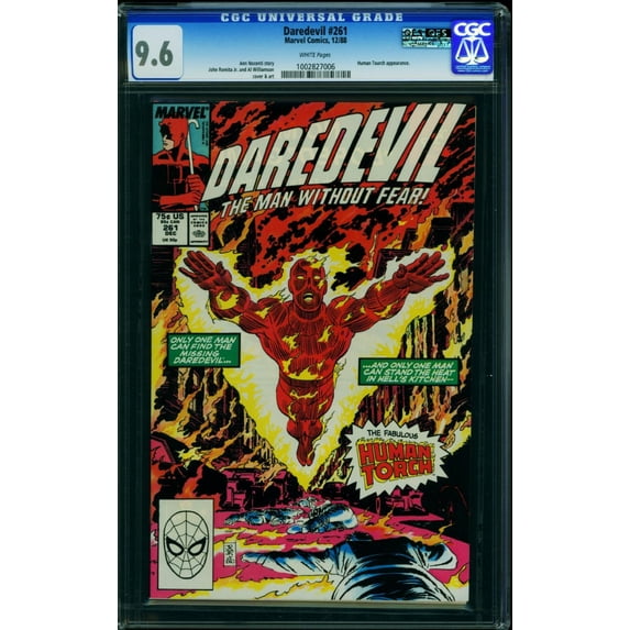 Daredevil #261 - CGC 9.6 Comic Book