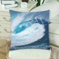 thumbnail image 3 of MKHERT Wave Throw Pillowcase Pillow Cover Cushion Couver 18x18 inch, Set of 2, 3 of 3