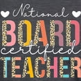thumbnail image 3 of CafePress - National Board Certified Teacher Women's Deluxe T Shirt - Womens Tri-blend T-Shirt, 3 of 4