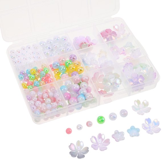 BEADCEST Kit De Abalorios Variados Para Bisutería Con Caja Organizadora Para Pulseras Collares Y Accesorios