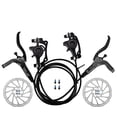 thumbnail image 1 of Naiovety Juego de frenos de disco hidráulico Piezas de bicicleta Accesorios de ciclismo Kit de frenado Ciclismo Negro Lados dobles/Discos, 1 of 6
