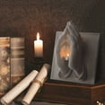 thumbnail image 6 of Candles & Holders Prayer Hands Candle Holder Decorative Table Figurine Home Decoration Unique Warmth and Wishes for Living Room Elegant Indoor, 6 of 6
