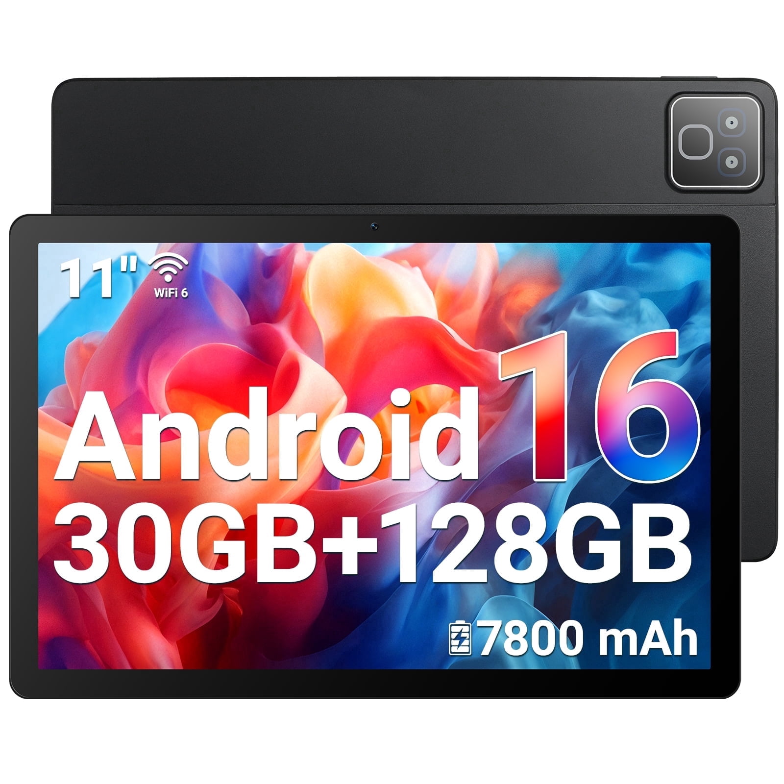 BUFO 11 inch Tablet , 30GB RAM 128GB ROM Octa-Core, 2K FHD 2000x1200 Display, 7800mAh Battery, 5G Wi-Fi