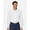 White, variant on DG505 Men's CrownLux Performance Spencer Poplin Dress Shirt-White-M
