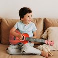 thumbnail image 2 of Clearance! JMYHOAM Children's Hippopotamus Pattern Guitar Ukulele Simulation Playable Instrument Early Education Enlightenment Toy, 2 of 6