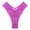 Purple, variant on yunLCZ Women's Cotton Underwear High Waist Woman Underwear Sleepwear Thong Lace Low Waist High Slit Fashion Seamless Women's Thong Female Panties