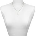 thumbnail image 2 of Delight Jewelry Silver-tone Swimmer in Heart - Silvertone Class of 2026 Delicate Bar Necklace, 18.75", 2 of 4
