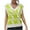 Yellow, variant on Womens Fall Fashion 2022! QLEICOM Sweaters for Women, Women‘s V-neck Multicolor Knitted Sweater Houndstooth Casual Fashion Sleeveless Vest Jacket Coat Tops On Clearance