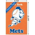 thumbnail image 2 of MLB New York Mets - Retro Logo 11 Wall Poster, 14.725" x 22.375", 2 of 3
