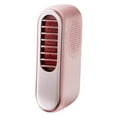thumbnail image 4 of Ventilador de mano recargable, fácil de limpiar, pequeño y silencioso, con 3 velocidades de viento. Rosa, 4 of 9
