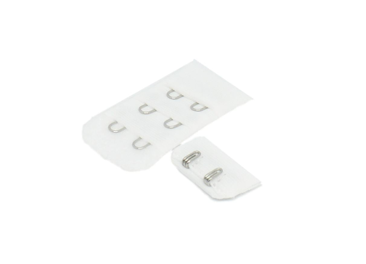 Porcelynne Dyable White Bra Hook and Eye Replacement Closure with ...