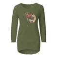 thumbnail image 4 of Bovemsi Womens Sweaters Casual Solid Long Sleeve Jumper Blouse Fall Sweaters, 4 of 5