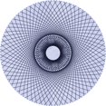 thumbnail image 1 of Ahgly Company Tapis d'Intérieur Ronds Lavables à la Machine, Style Transitionnel, Bleu Lavande, Tapis de Zone, 4 Pieds Rond, 1 of 7