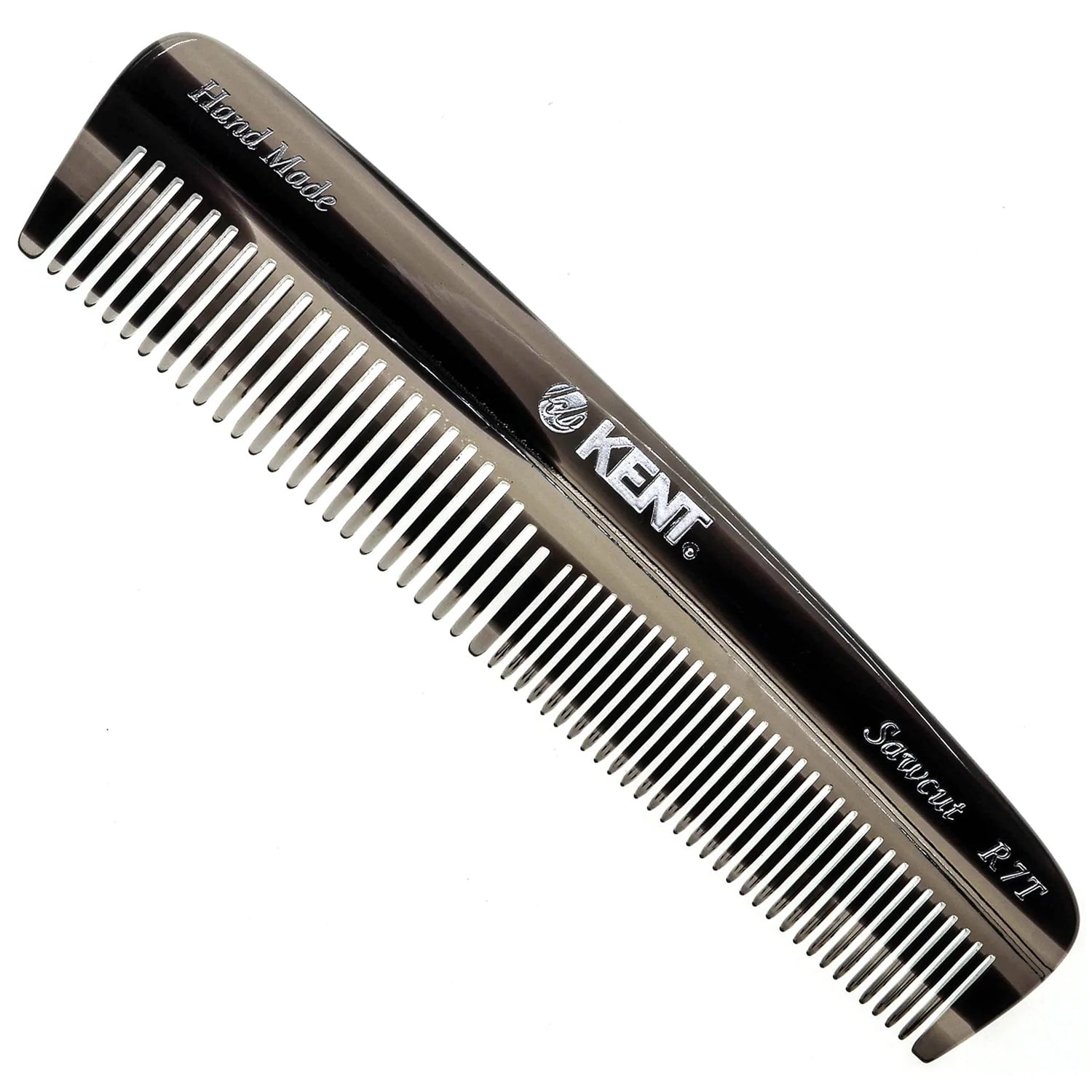 5.25" Handmade Fine and Wide Tooth Pocket Comb