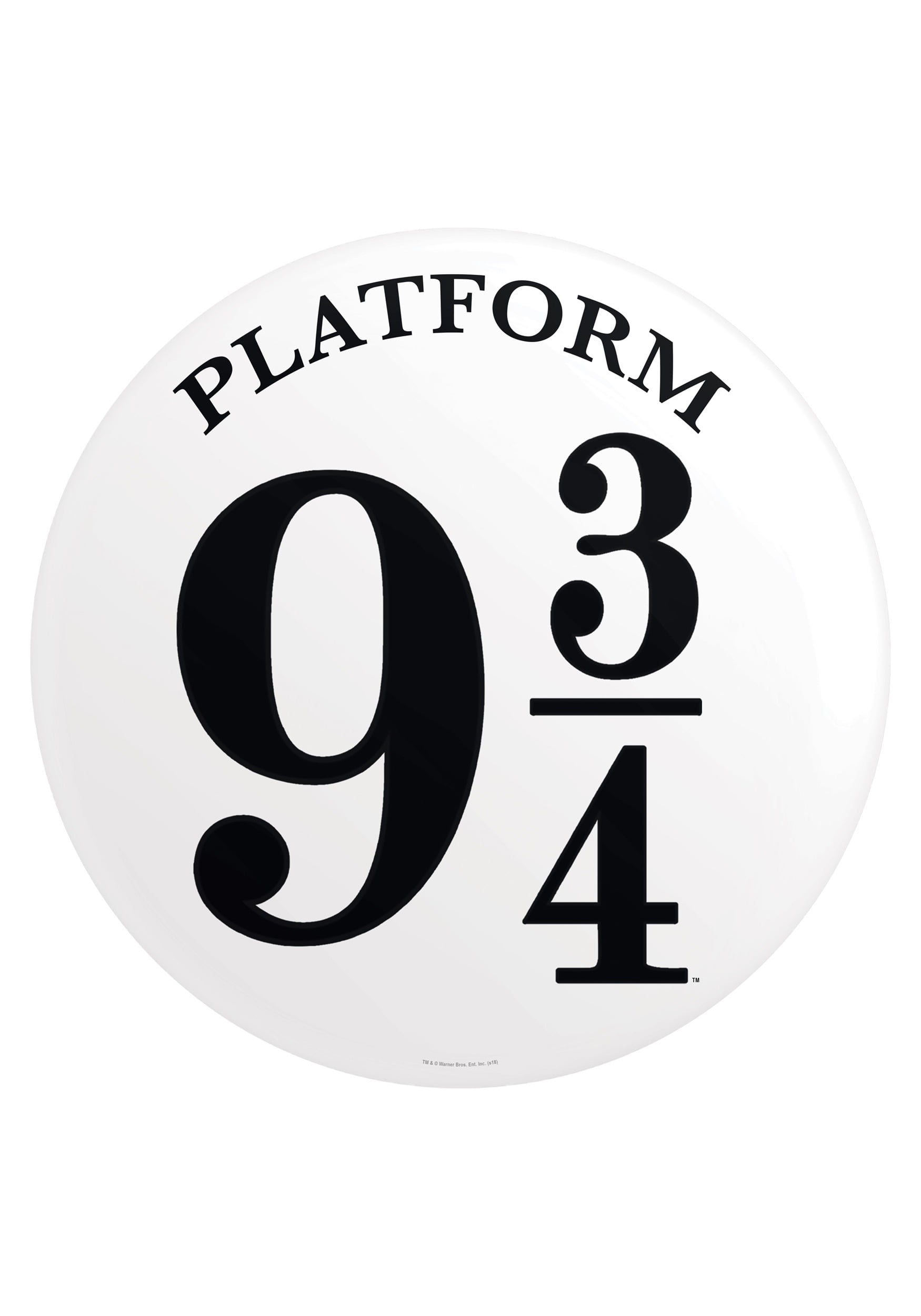 Download Harry Potter Platform 9 3/4 Tin Sign | Walmart Canada