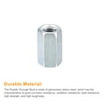 thumbnail image 4 of Unique Bargains M8x12x20mm Coupling Nuts, Galvanized Carbon Steel, (New) 5 Pack, 4 of 4