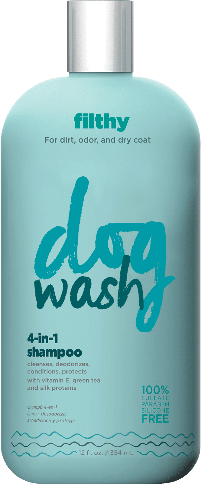 Dog Wash™ 4-in-1 Shampoo:  4 Big Benefits in One 12oz