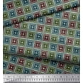 thumbnail image 3 of Soimoi Cotton Poplin Fabric Flower Artistic Printed Fabric 1 Yard 42 Inch Wide, 3 of 3