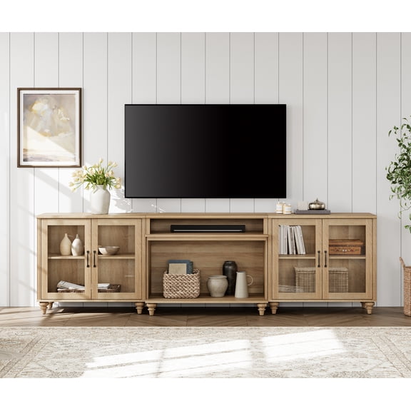 4-Door Entertainment Center for TVs up to 85"