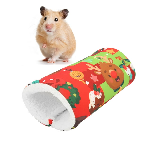 Maison En Coton Pour Petit Animal De Compagnie, Bande Dessinée En Coton  Tunnel Chaud Pour Hamster De Taille Appropriée Pour Hamster Pour  Chinchillas Pour Petit Animal De 