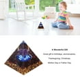 thumbnail image 4 of Pierre de Constellation Pyramide pour Énergie Positive Réduire le Stress Chakra Résine Méditation Puissance Pierre Pyramide, 4 of 7