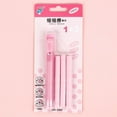 thumbnail image 3 of Preplabs 1-Pack Retractable Eraser Pen | Mechanical Shape Design for Creative Office Stationery, 3 of 8