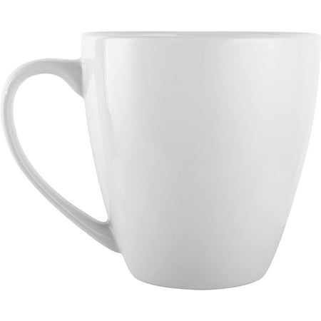 

Large Coffee Mug Ceramic Tea Cup for Office and Home Big Capacity with Handle also for Soup Cereal and Salad (white)