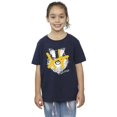 thumbnail image 2 of Harry Potter Girls Hufflepuff Pop Spray Cotton T-Shirt, 2 of 3